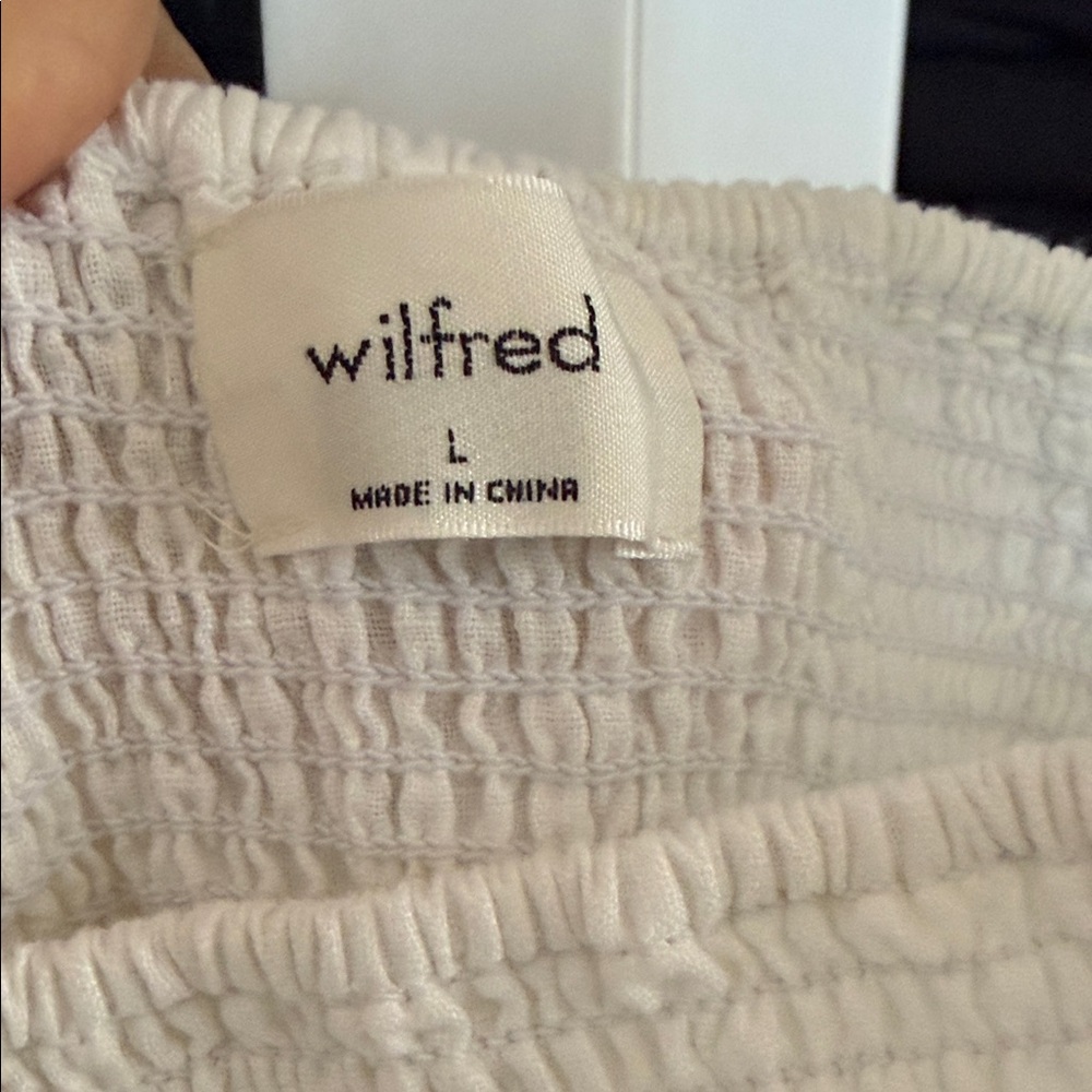 Aritzia white Long Sleeve Dress - Picture 2 of 2
